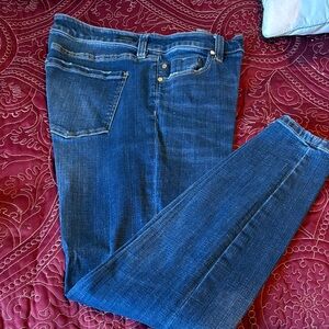 Liverpool Dark Blue Women's Skinny Jeans